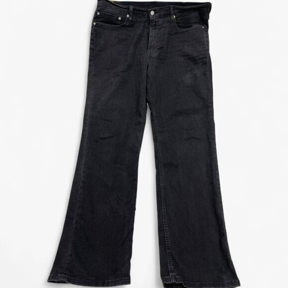 Levi's 514 Men's Straight Leg Black Denim Jeans Mid-Rise Classic Fit 38x32 - Picture 1 of 15